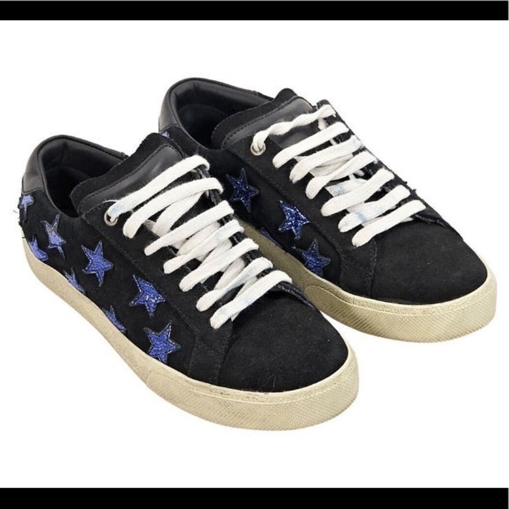 Saint Laurent Court Classic Star Sneakers